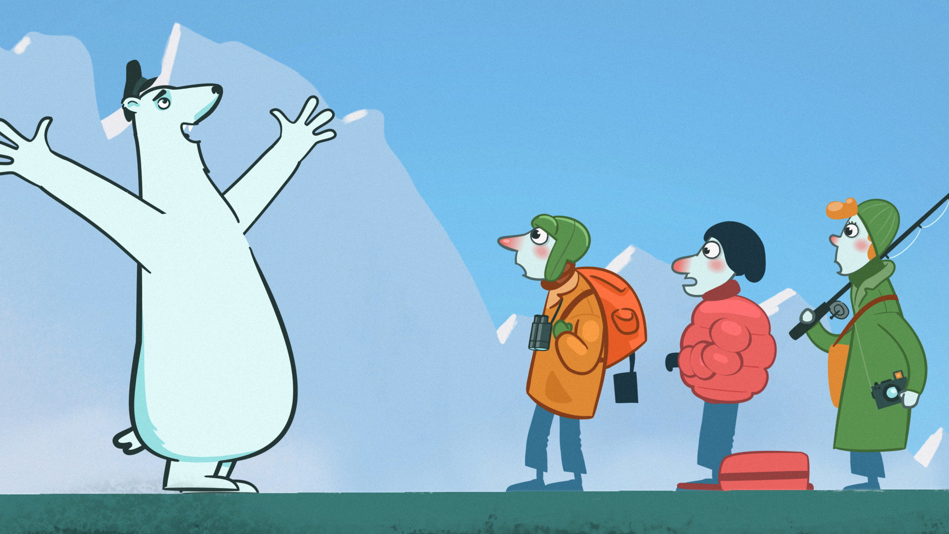 Polar Bear welcoming